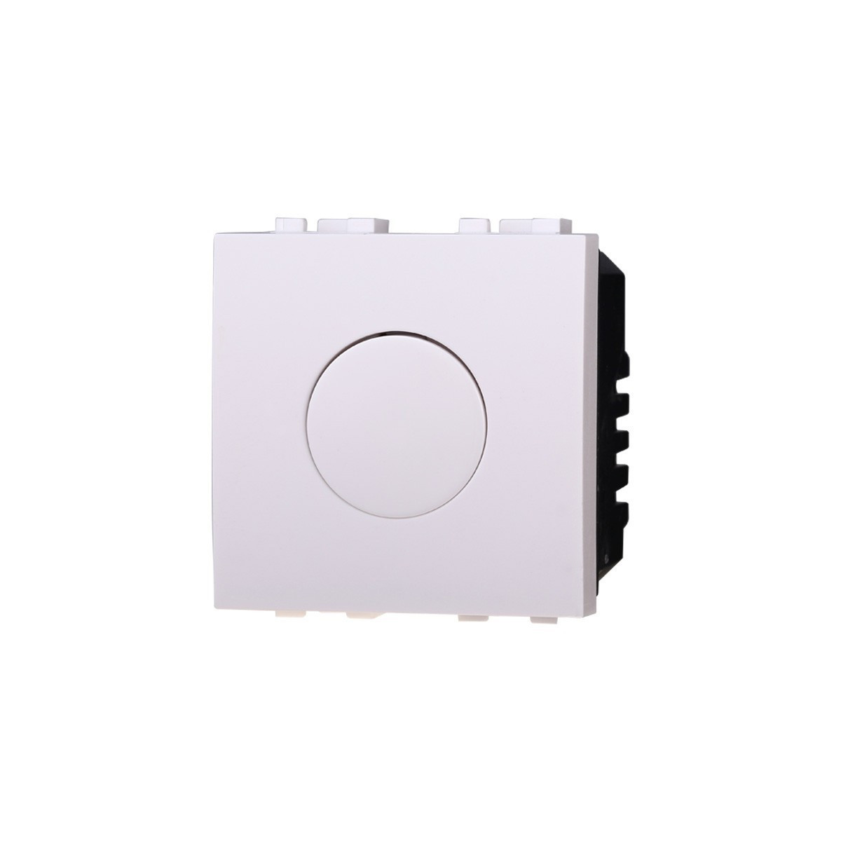 ETTROIT INTERRUTTORE TOUCH 2 POSTI 16A - SERIE SPACE - BIANCO (LB1401) Compatibile BTicino Living