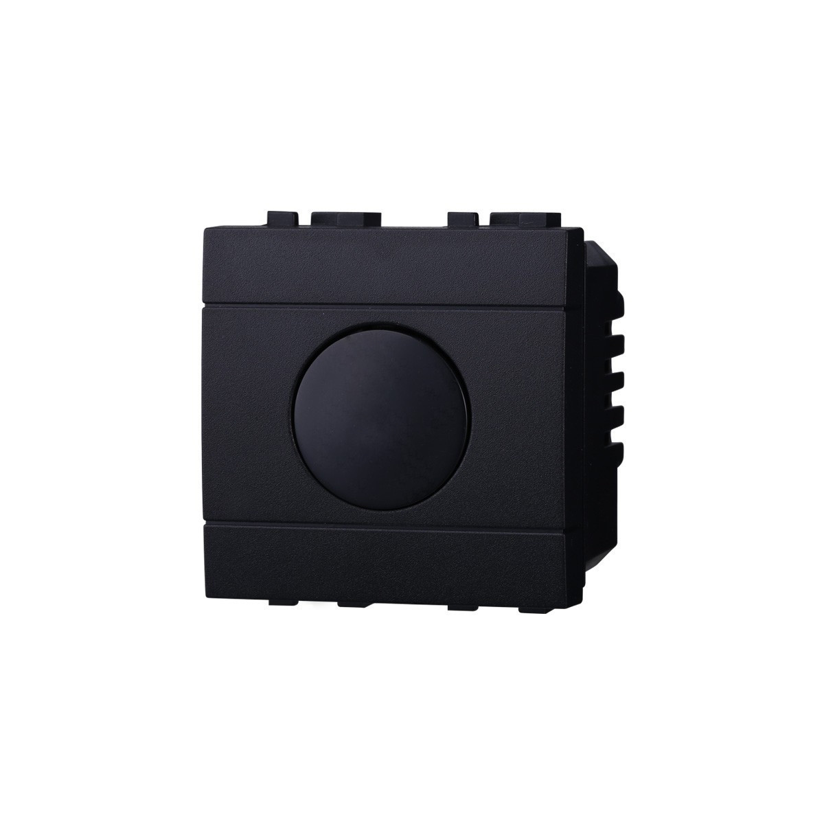 ETTROIT INTERRUTTORE TOUCH 2 POSTI 16A - SERIE SPACE - NERO (LN1401) Compatibile BTicino Living