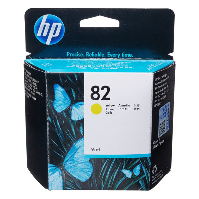 HP 82 YELLOW (C4913A) - CARTUCCIA ORIGINALE