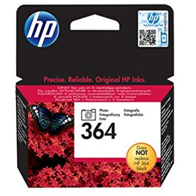 HP 364 BLACK PHOTO (CB317EE) - CARTUCCIA ORIGINALE