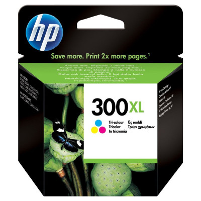 HP 300XL TRI-COLOR (CC644EE) - CARTUCCIA ORIGINALE AD ALTA EFFICIENZA