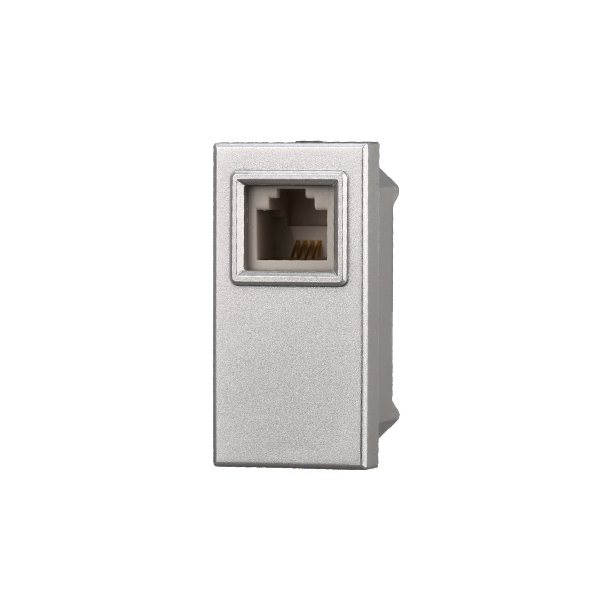 ETTROIT PRESA TELEFONICA RJ11 - SERIE MOON - GRIGIO (AG2354) Compatibile BTicino Axolute