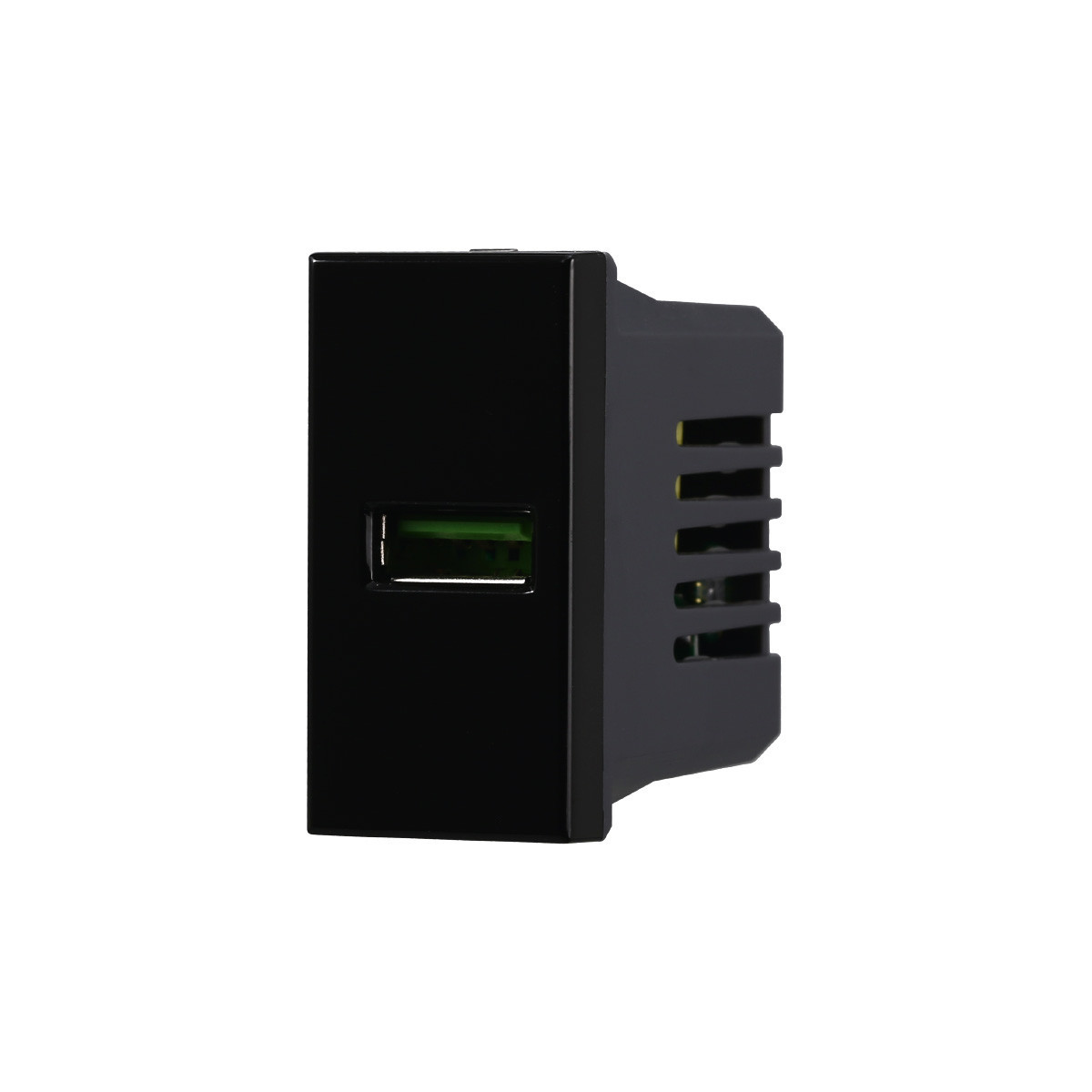 ETTROIT PRESA USB (USB-A) - SERIE MOON - NERO (AN2401) Compatibile ABB Axolute