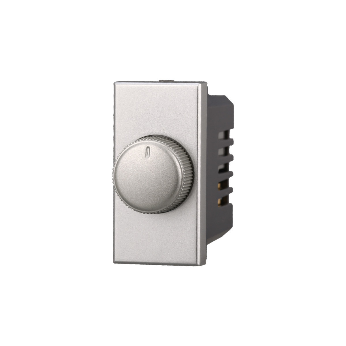 ETTROIT REGOLATORE DIMMER 100-1000W ON/OFF - SERIE MOON - GRIGIO (AG1301) Compatibile ABB Axolute