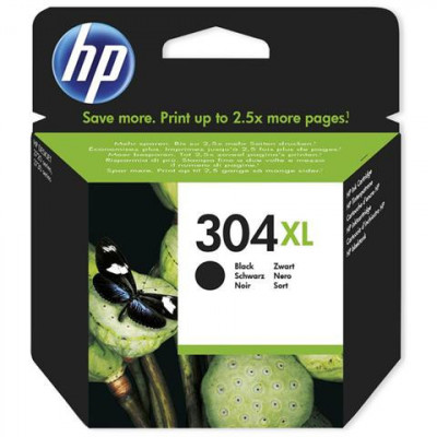 HP 304XL BLACK (N9K08AE) - CARTUCCIA ORIGINALE AD ALTA EFFICIENZA