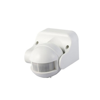 V-TAC VT-8003 (BIANCO) - SENSORE DI MOVIMENTO E CREPUSCOLARE - RILEVAZIONE 12 METRI - IP44