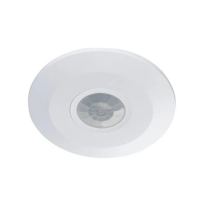 V-TAC VT-8027 (BIANCO) - SENSORE DI MOVIMENTO E CREPUSCOLARE A SOFFITTO - RILEVAZIONE 8 METRI - IP20