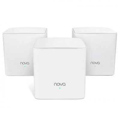 TENDA NOVA MW5S - MESH 3 NODI - DUAL BAND WI-FI AC1200 - MU-MIMO - COPERTURA 350 MQ