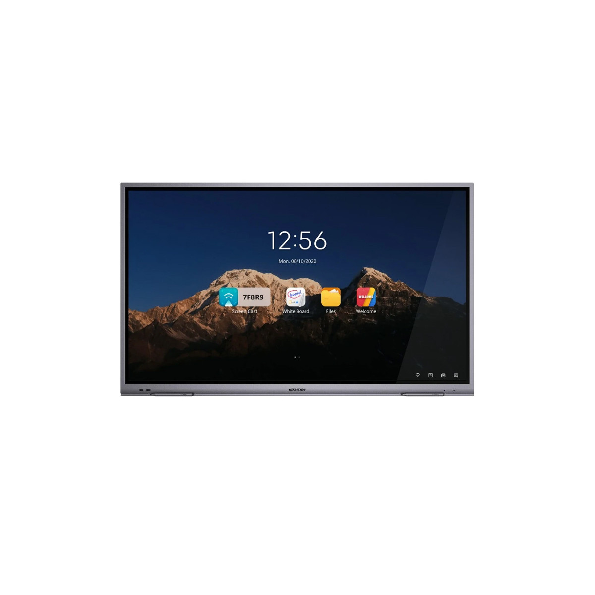 HIKVISION DS-D5B65RB/A - 65 DISPLAY TOUCH INTERATTIVO 4K - TELAIO IN ALLUMINIO - STAFFA MONTAGGIO INCLUSA