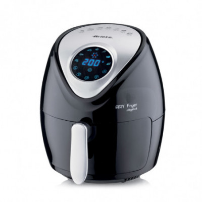 ARIETE AIRY FRYER DIGITAL NERO (4616/00) - FRIGGITRICE AD ARIA - 2.6L - TOUCH CONTROL - 7 PROGRAMMI COTTURA - TIMER 60 MIN - 130