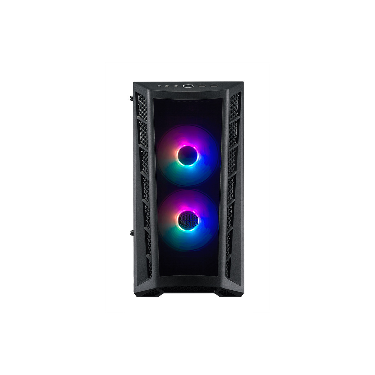 COOLER MASTER MASTERBOX MB320L ARGB - CASE MINI TOWER - 2USB3Audio I e O1xARGB 2-to-3 Splitter2x Combo 2.5/3.52xSSD2x120mm ARGB