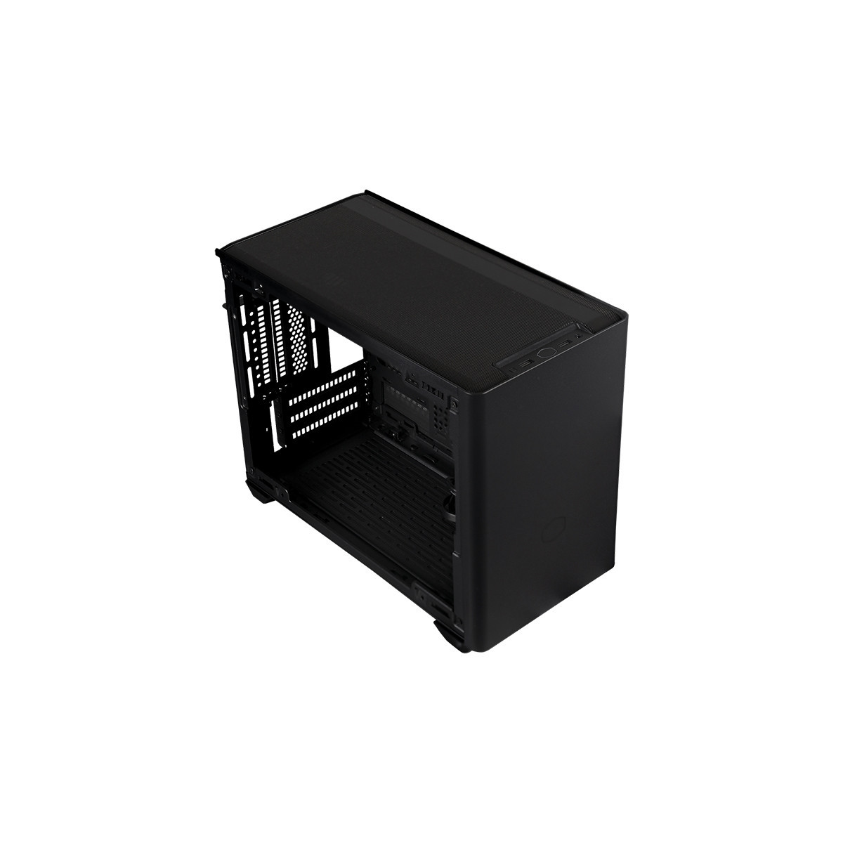 COOLER MASTER MASTER BOX NR200P - CASE MINI ITX - BLACK - 2xUSB3.23.5mm Headset Jack(Audio+Mic)2x120mm Top FansRadiator SupportN