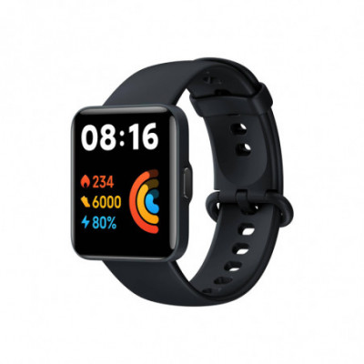 XIAOMI REDMI WATCH 2 LITE BLACK (BHR5436GL) - SMARTWATCH 1.55 - MONITORAGGIO STRESS FREQUENZA CARDIACA SONNO OSSIGENO - BLUETOOT