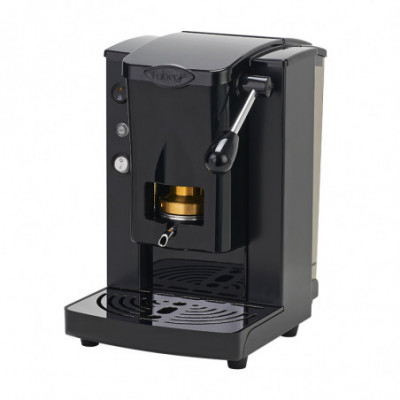 FABER PICCOLA SLOT BASIC  - MACCHINA PER CAFFE'' CON PRESSACIALDA IN OTTONE - TELAIO IN METALLO NERO E FRONTALE IN POLICARBONATO