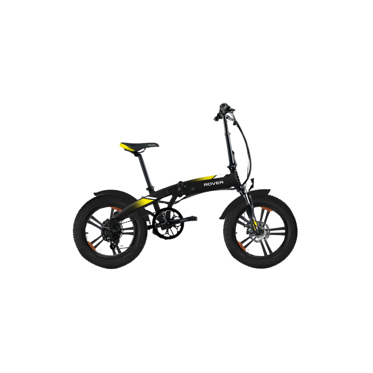 ROVER EXPLORER FOLDING E-BIKE - BICICLETTA ELETTRICA PIEGHEVOLE - MOTORE 250W - RUOTE FAT 20 - DISPLAY LCD - BATTERIA 10AH - AMM