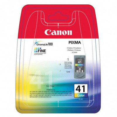 CANON CL-41 TRI-COLOR (0617B001) - CARTUCCIA ORIGINALE