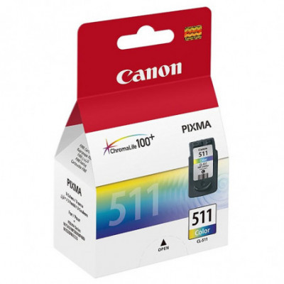 CANON CL-511 TRI-COLOR (2972B001) - CARTUCCIA ORIGINALE