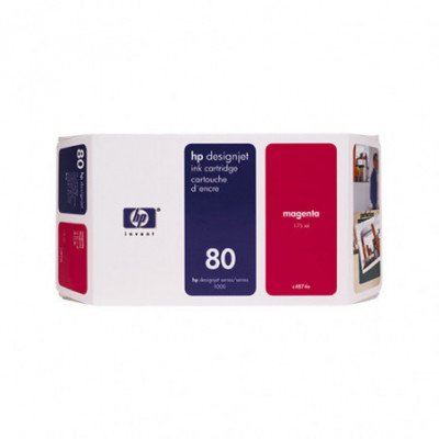 HP 80 MAGENTA (C4847A) - CARTUCCIA ORIGINALE