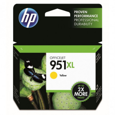 HP 951XL YELLOW (CN048AE) - CARTUCCIA ORIGINALE AD ALTA EFFICIENZA