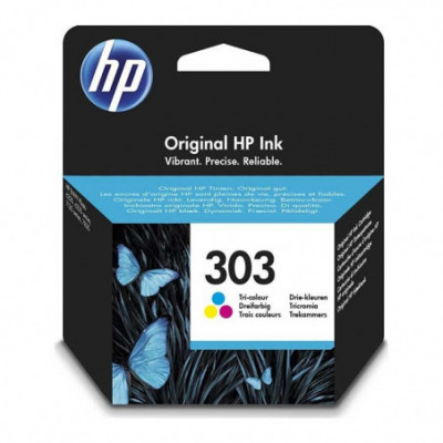 HP 303 TRI-COLOR (T6N01AE) - CARTUCCIA ORIGINALE