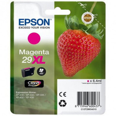 EPSON T29XL MAGENTA (C13T29934012) - CARTUCCIA ORIGINALE AD ALTA EFFICIENZA