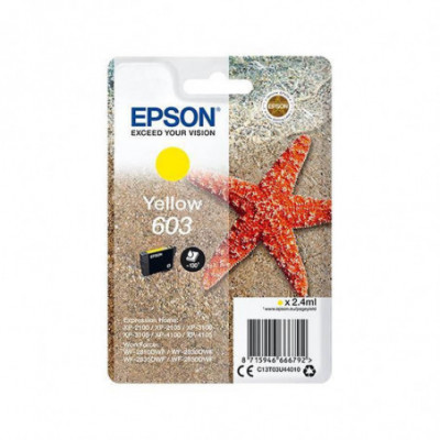 EPSON 603 YELLOW (C13T03U44010) - CARTUCCIA ORIGINALE