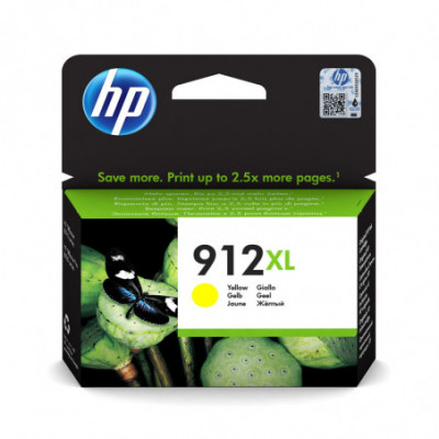 HP 912XL YELLOW (3YL83AE) - CARTUCCIA ORIGINALE AD ALTA EFFICIENZA