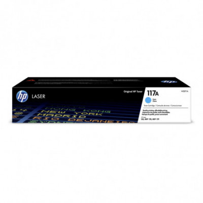 HP 117A CIANO (W2071A) - TONER ORIGINALE