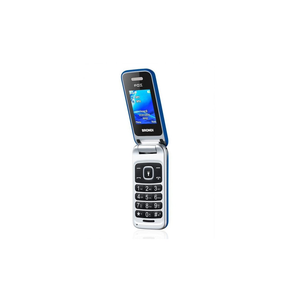 BRONDI FOX (BLU) - TELEFONO CELLULARE SENIOR