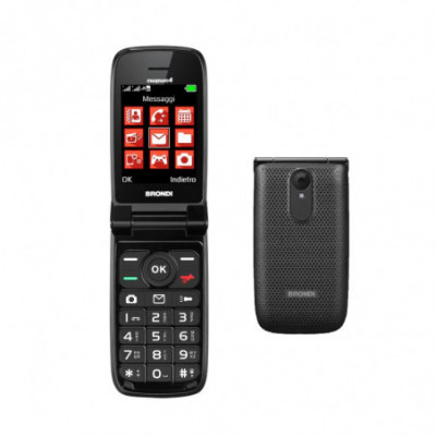 BRONDI MAGNUM 4 (NERO) - TELEFONO CELLULARE SENIOR