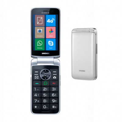 BRONDI BOSS 4G (BIANCO) - TELEFONO CELLULARE SENIOR