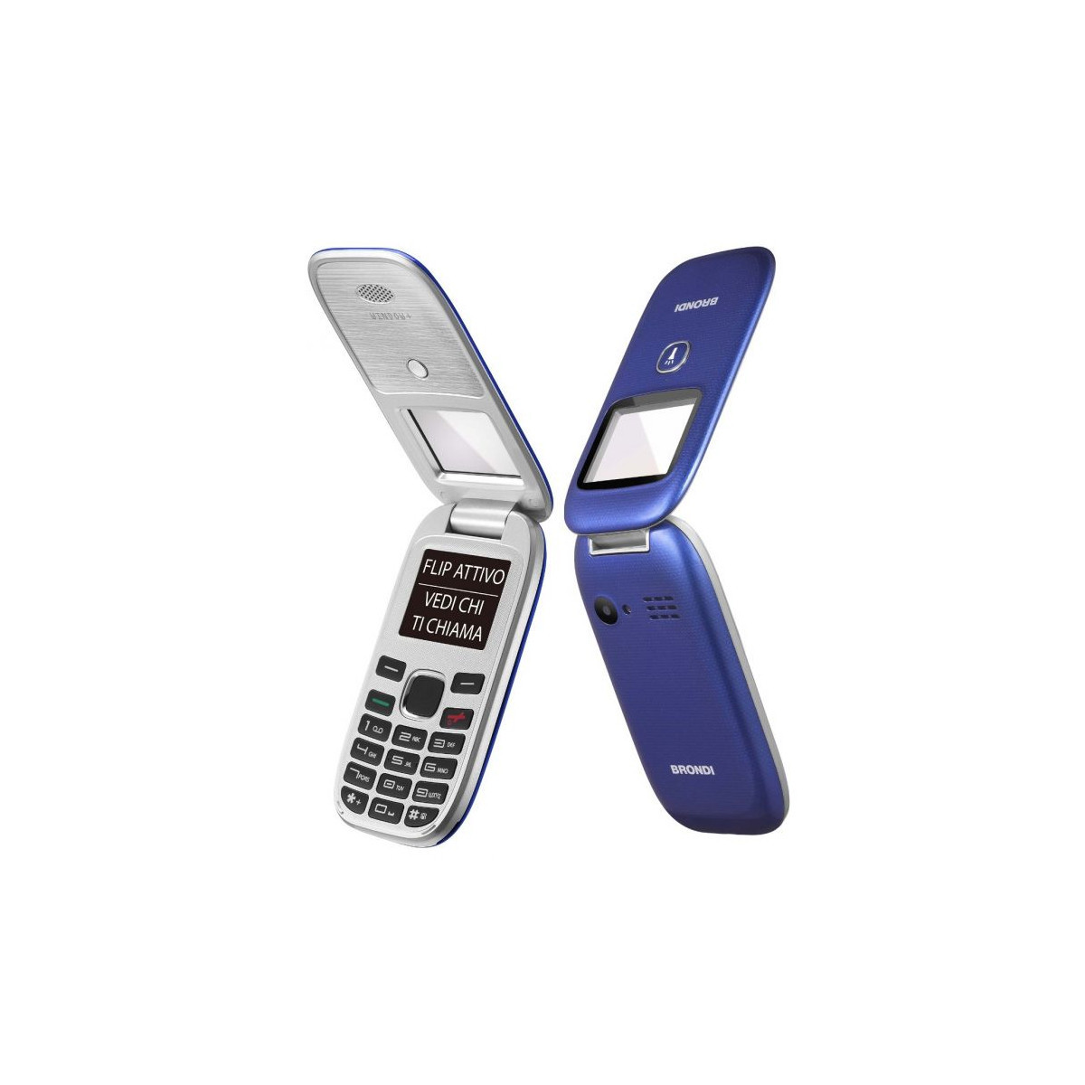 BRONDI WINDOW+ (BLU) - TELEFONO CELLULARE SENIOR