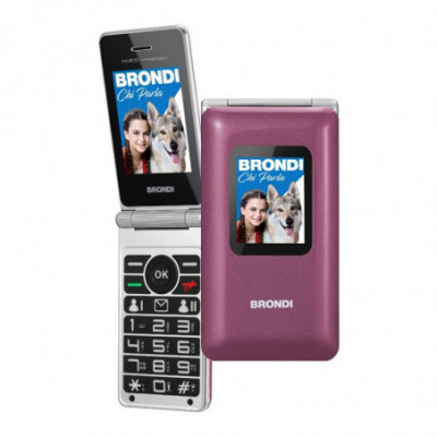 BRONDI AMICO PREZIOSO (VIOLET) - TELEFONO CELLULARE SENIOR