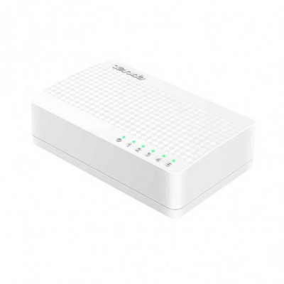 TENDA S105 - DESKTOP SWITCH 5 PORTE - 10/100 MBPS - CHASSIS PLASTICA