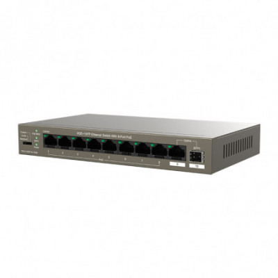 TENDA TEG1110PF-8-102W - DESKTOP SWITCH 10 PORTE POE LAN GIGABIT