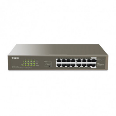 TENDA TEG1116P-16-150W - DESKTOP SWITCH 16 PORTE POE LAN GIGABIT