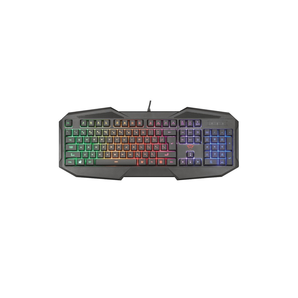 TRUST GXT 830-RW AVONN (22280) - TASTIERA GAMING WIRED CON LED RGB