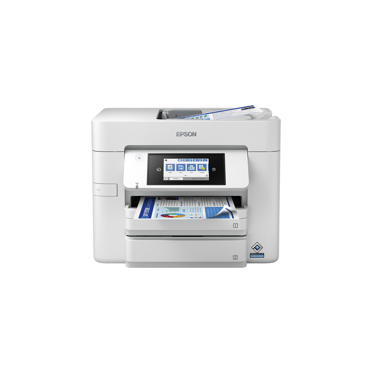 EPSON WORKFORCE PRO WF-C4810DTWF - STAMPANTE MULTIFUNZIONE INKJET COLOR A4 - LAN - WI-FI - FAX - FRONTE/RETRO AUTO - 36PPM