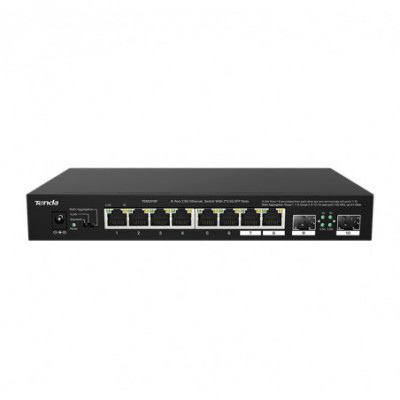 TENDA TEM2010F - SWITCH ETHERNET 8 PORTE 2.5 GBPS + 2 PORTE SFP 2.5 GBPS