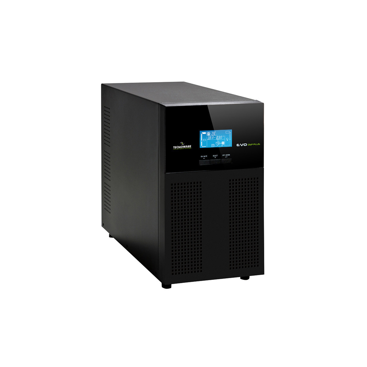 TECNOWARE EVO DSP PLUS 3600 PF 09 (FGCEDP3602IEC) - UPS TOWER ON LINE - 3240W - PRESE IEC - AUTONOMIA 10 MINUTI