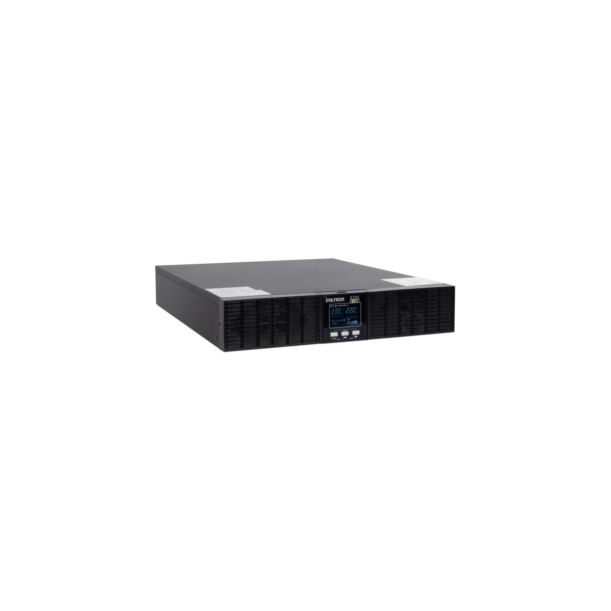 VULTECH GS-3KVAS-RK - UPS SERVER SERIES RACK 3000VA GRUPPO DI CONTINUITÀ ONLINE ONDA SINUSOIDALE