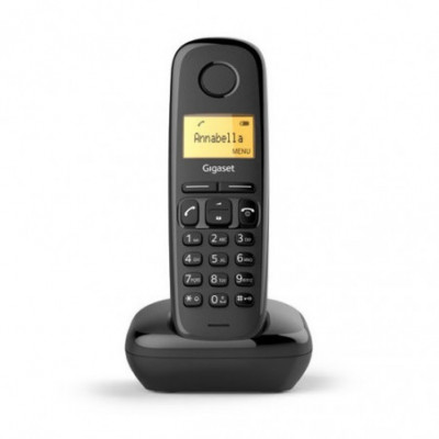 GIGASET A170 (NERO) - TELEFONO CORDLESS - FUNZIONE SVEGLIA