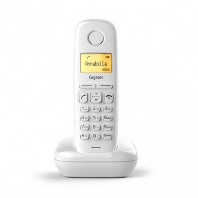 GIGASET A170 (BIANCO) - TELEFONO CORDLESS - FUNZIONE SVEGLIA