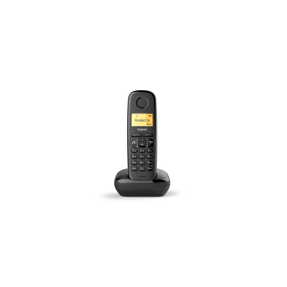 GIGASET A270 (NERO) - TELEFONO CORDLESS - FUNZIONE SVEGLIA