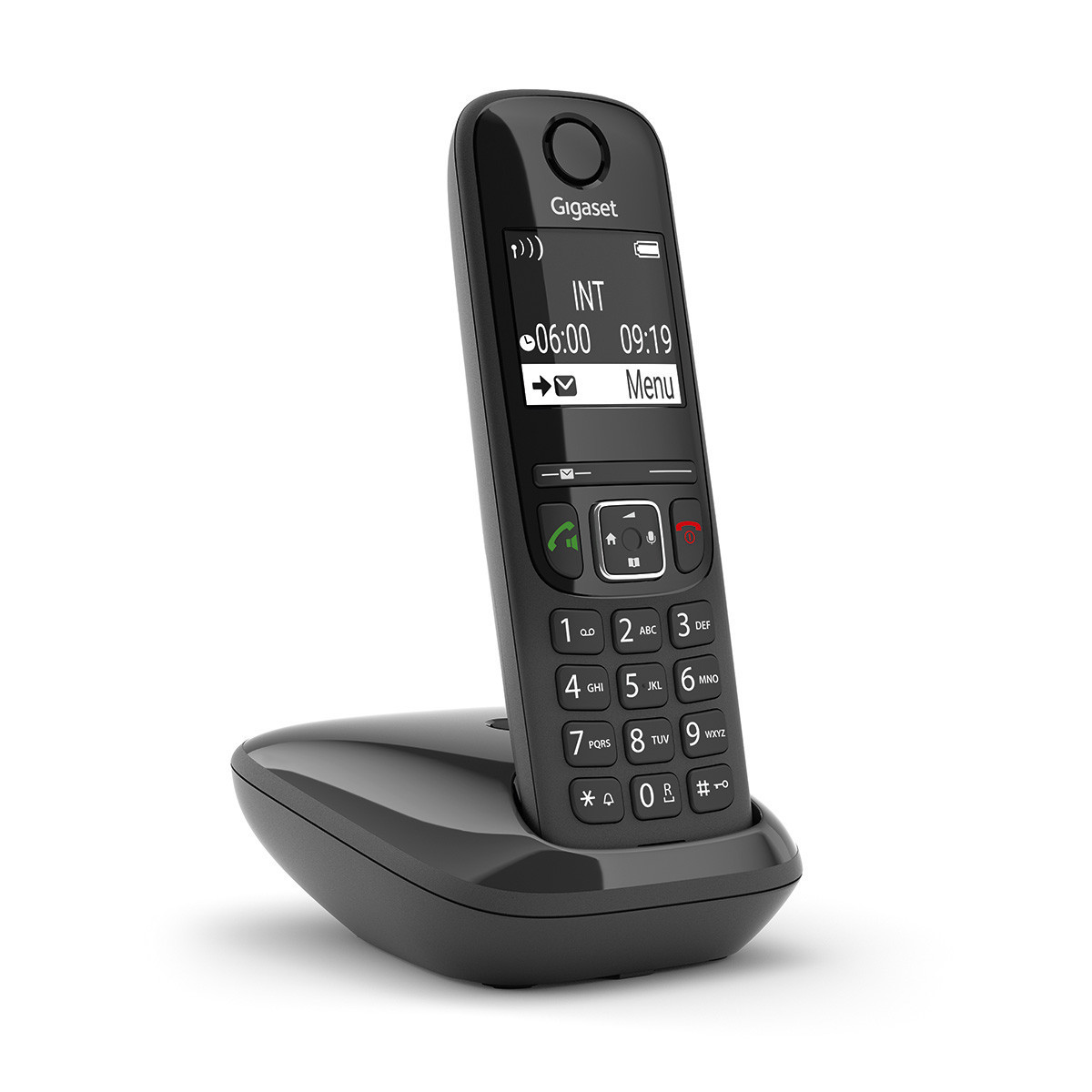 GIGASET AS690 (NERO) - TELEFONO CORDLESS - VIVAVOCE