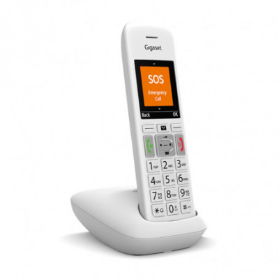 GIGASET E390 (BIANCO) - TELEFONO CORDLESS - VIVAVOCE