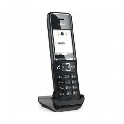 GIGASET COMFORT 550 (NERO) - TELEFONO CORDLESS - VIVAVOCE - PRESA CUFFIE