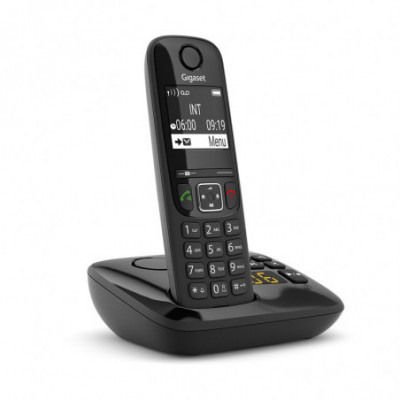 GIGASET AS690A (NERO) - TELEFONO CORDLESS - VIVAVOCE - SEGRETERIA