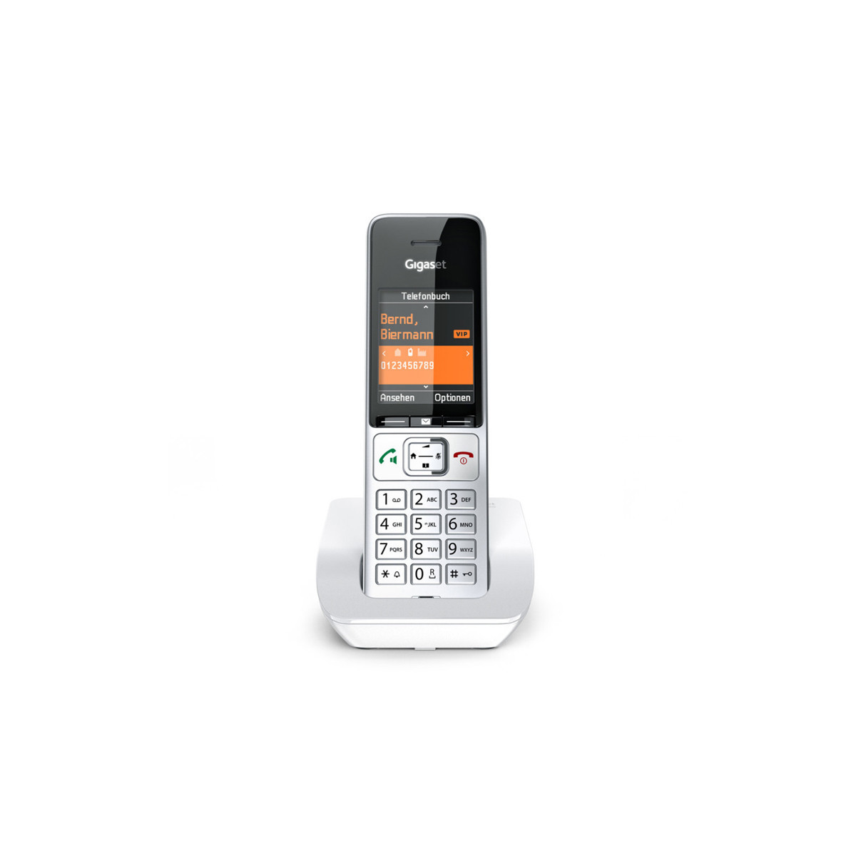 GIGASET COMFORT 501 (BIANCO) - TELEFONO CORDLESS - VIVAVOCE - PRESA CUFFIE