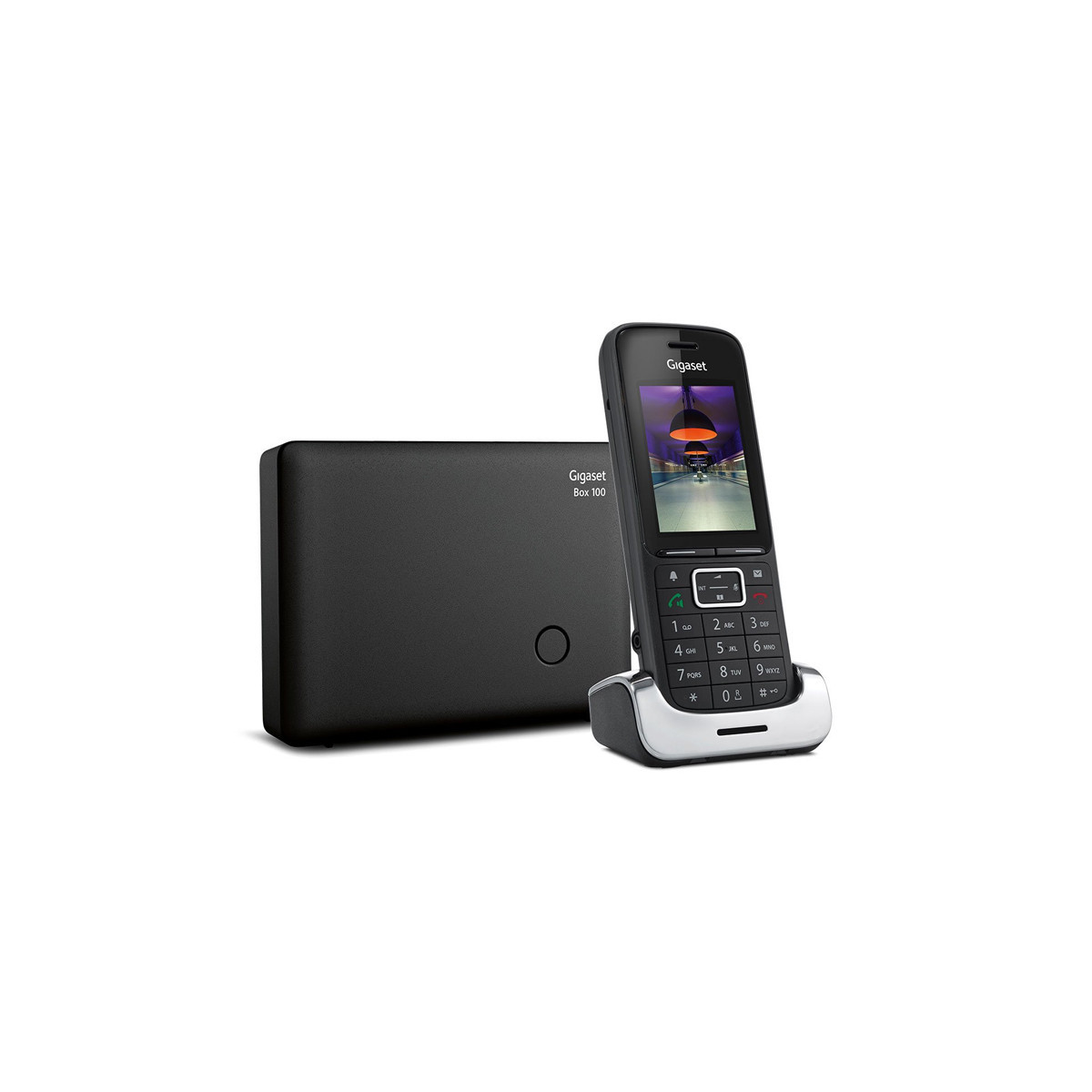 GIGASET PREMIUM 300 (NERO) - TELEFONO CORDLESS - DISPLAY 2.4 A COLORI - VIVAVOCE FULL DUPLEX